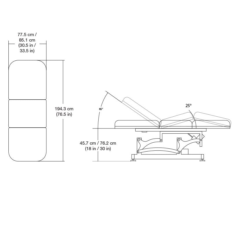 Silhouet-Tone Laguna Mist Electric Spa Bed (29&quot;)
