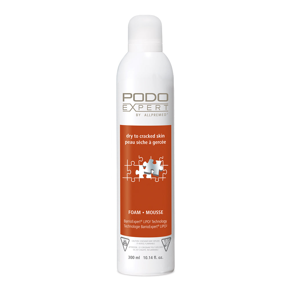 PodoExpert Mousse Peaux Sèches et Craquelées PRO (300 ml)