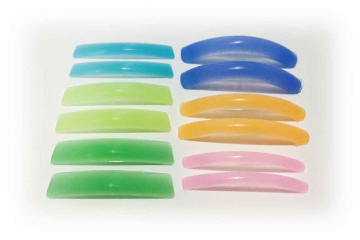 B Lash Silicone Lash Lifting Rods - Rainbow (6 Pairs)