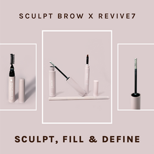 Kit sourcils Revive7 Sculpt (brun moyen)