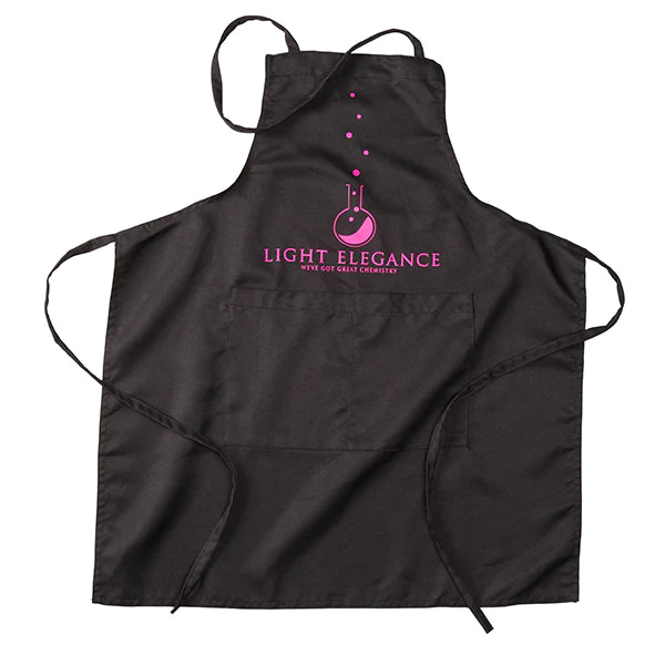 Light Elegance Salon Apron (Black)