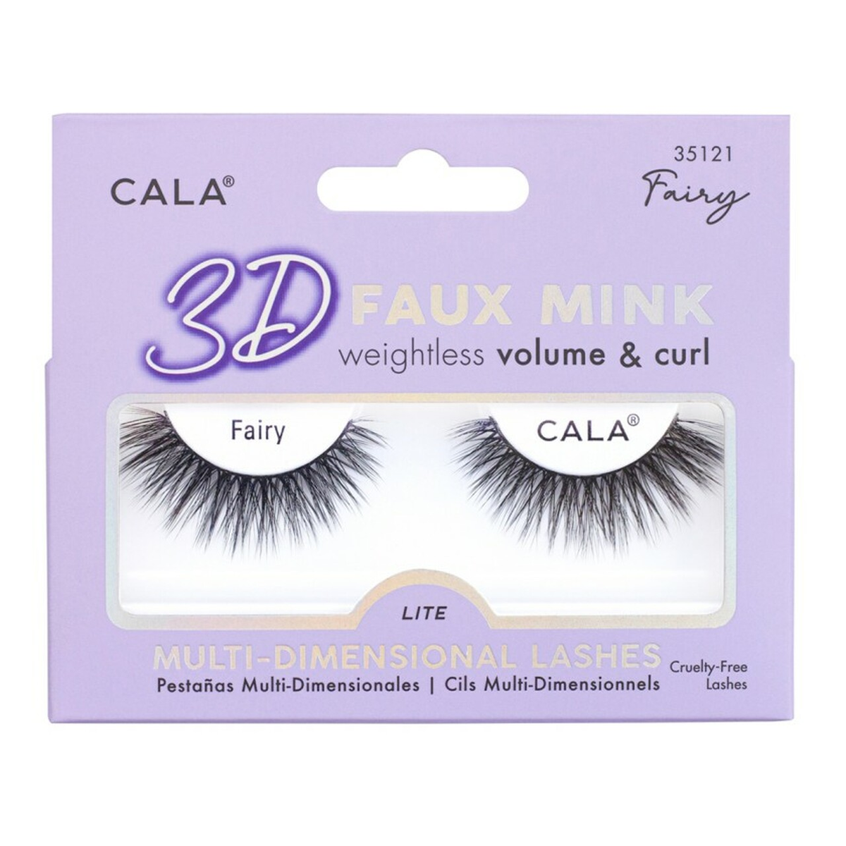 Cala 3D Faux Mink Strip Lashes (Fairy) - SAVE 39%*