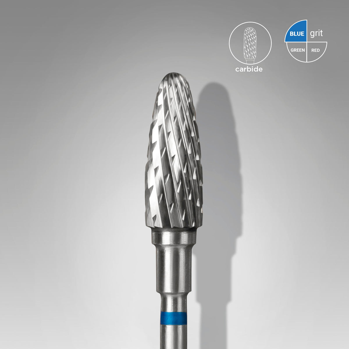 Staleks Carbide Drill Bit - Blue Corn 5/13 mm (Standard Crosscut)