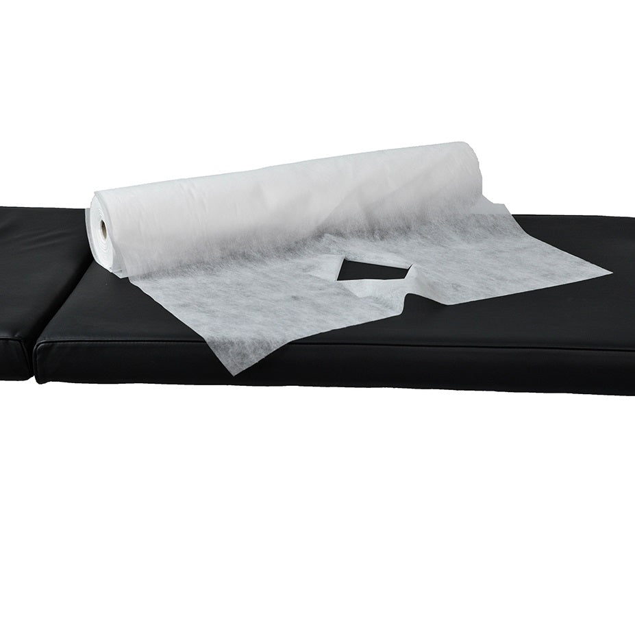 Crown Disposable Cotton Bed Sheet Roll (50 Sheets)