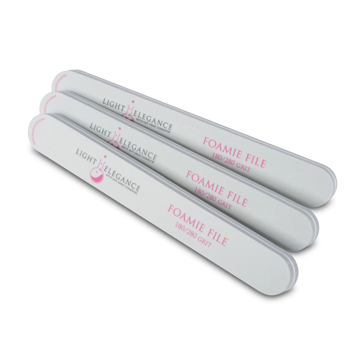 Light Elegance Foamie Files 20 pcs (180/280 Grit) - SAVE 20%*