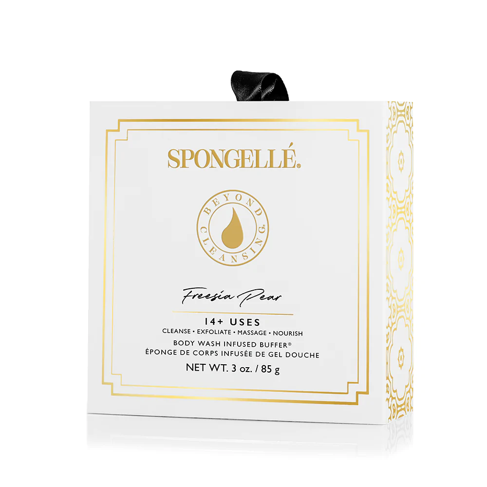 Spongellé Body Wash Infused Buffer - Boxed Flower (Freesia Pear)*
