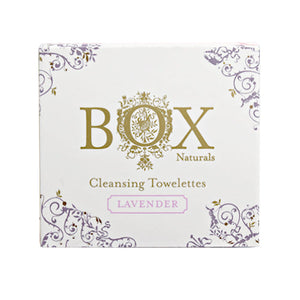 BOX Naturals Cleansing Towelettes 12 pcs (Lavender) - DEAL (3) SAVE $5.25 (MAR-MAY)