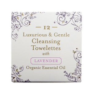 BOX Naturals Cleansing Towelettes 12 pcs (Lavender) - DEAL (3) SAVE $5.25 (MAR-MAY)