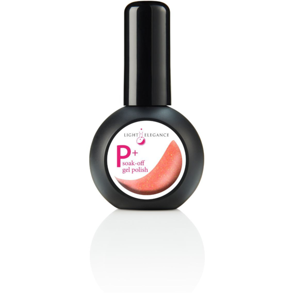 Light Elegance P+ Soak Off Vernis gel pailleté 15 ml (Orange Crush) - ÉCONOMISEZ 40 %*