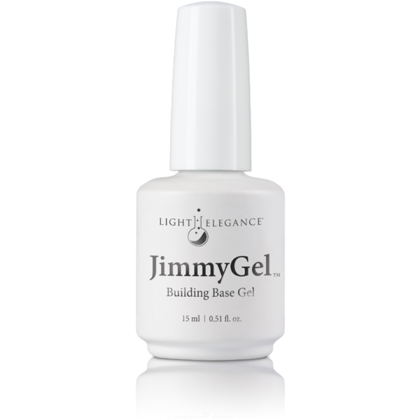 Light Elegance JimmyGel Soak-Off Building Base 15 ml (Crystal Clear)