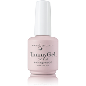 Light Elegance JimmyGel Soak-Off Building Base 15 ml (Soft Pink)