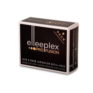 Elleebana Elleeplex ProFusion Lash &amp; Brow Lamination Étape 1 et 2 Recharges (Pack de 5 Shots)