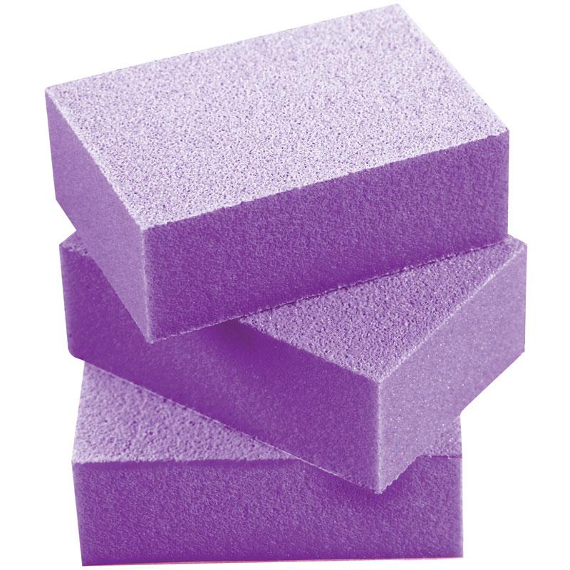 Silkline Mini Nail Block - Purple 120/120 (50 pcs)
