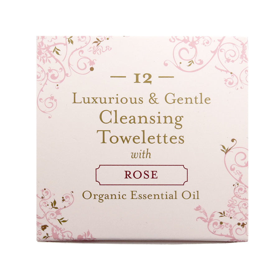 BOX Naturals Lingettes Nettoyantes 12 pcs (Rose)