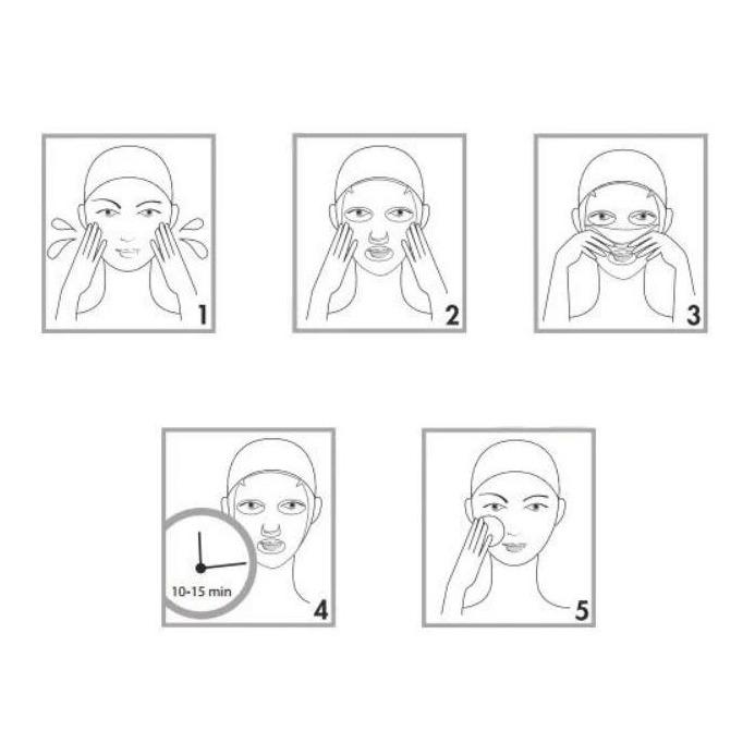 Repêchage Hydra 4 Red-Out Soothing Sheet Mask (5 pcs)