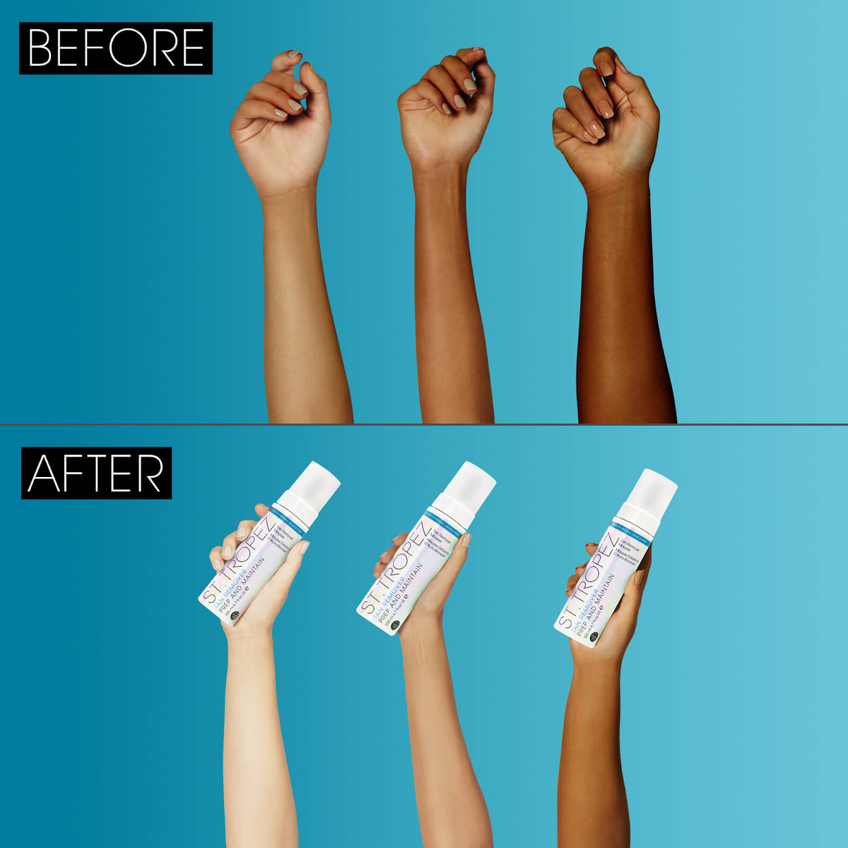 St. Tropez Tan Remover Prep &amp; Maintain Mousse (200 ml)