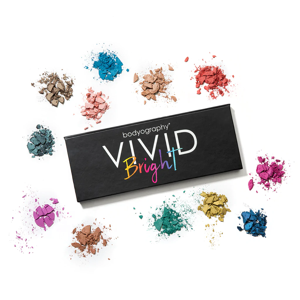 Bodyography Vivid Bright Eyeshadow Palette - SAVE 20%*